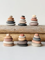 Baltic Seaside Stone Cairn – Set of 5 Stones
