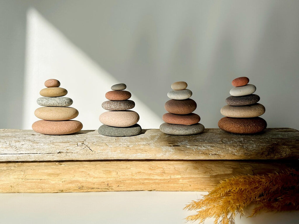 Baltic Worry Stones – Set of 5 Anxiety Relief Stones