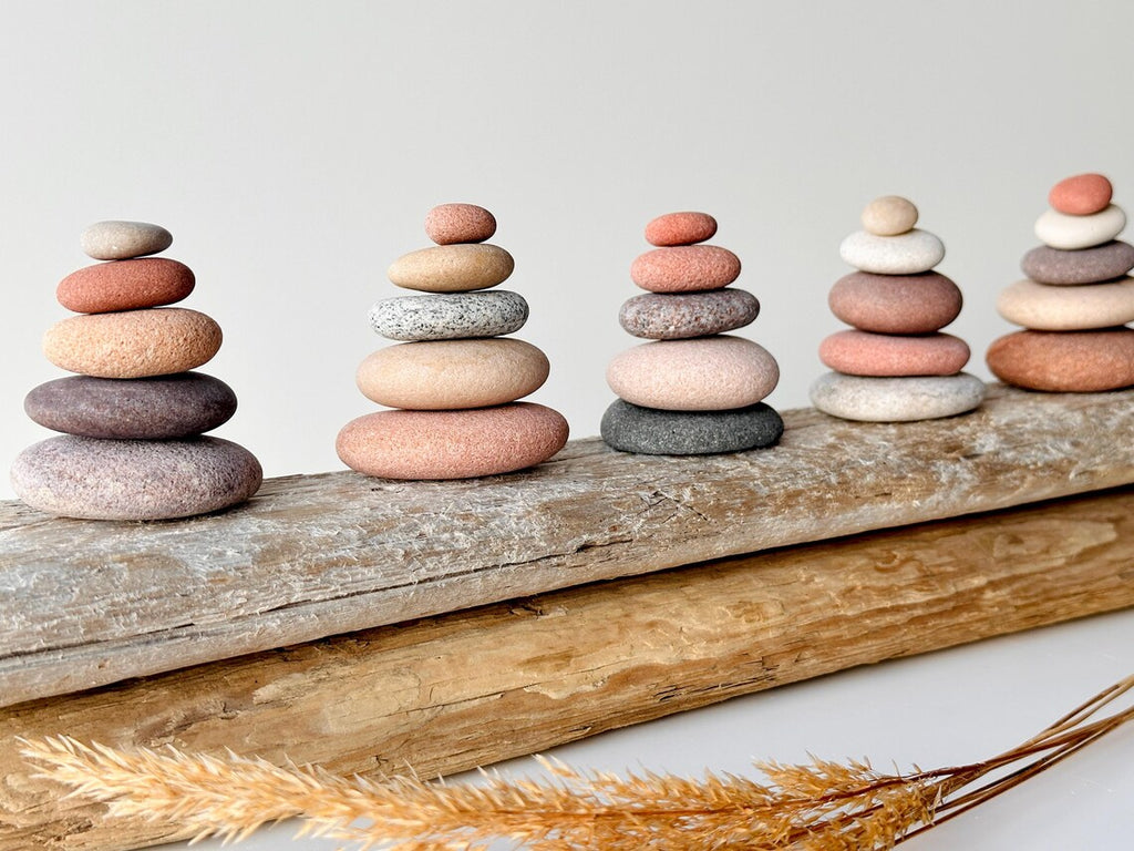 Baltic Worry Stones – Set of 5 Anxiety Relief Stones