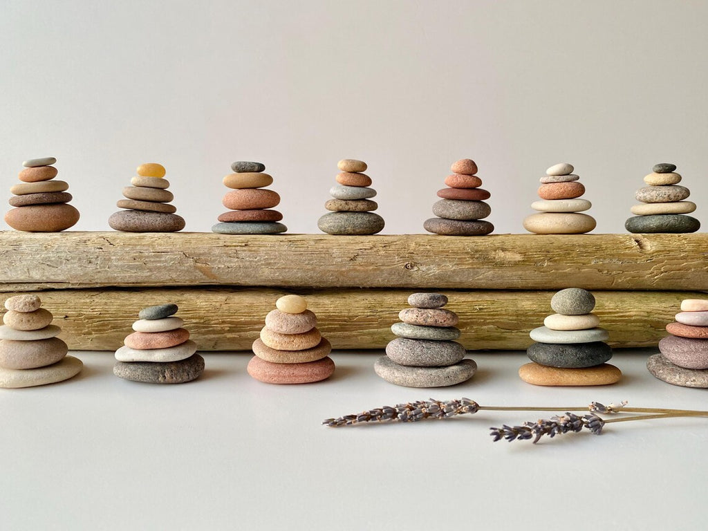 Baltic Wellness Stone Cairn – Set of 5 Stones