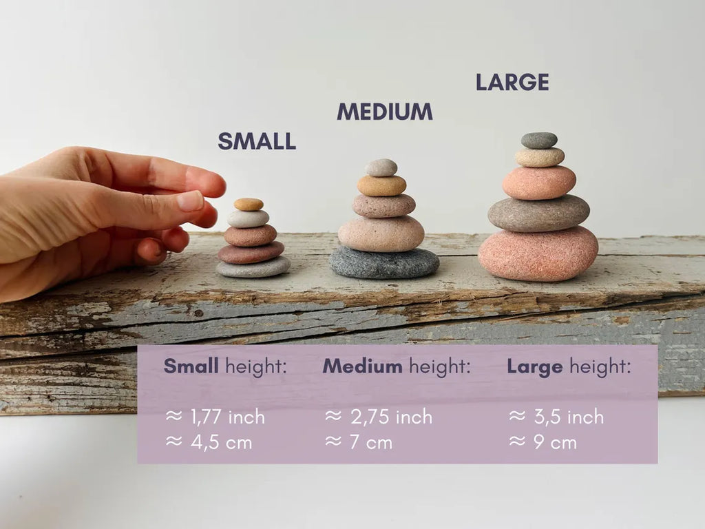 Baltic Grounding Cairn Stones – Set of 5 Stones