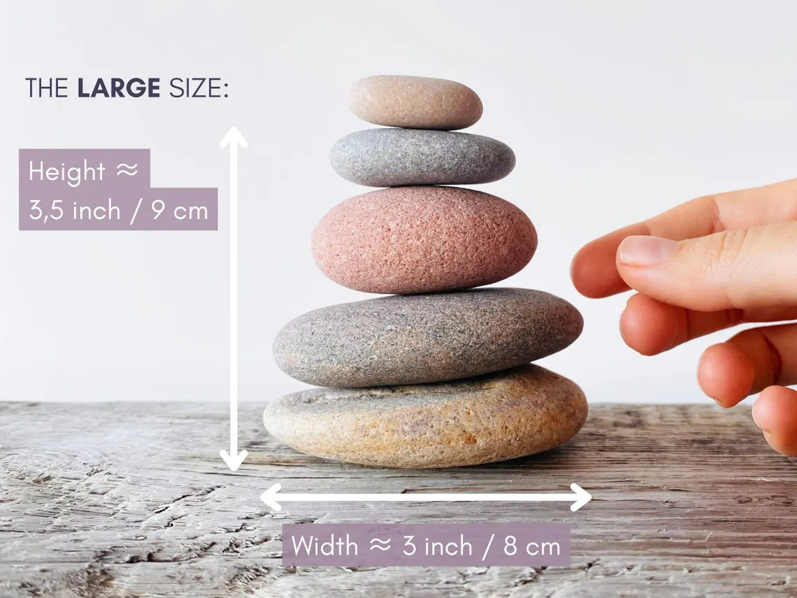 Baltic Grounding Cairn Stones – Set of 5 Stones