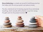 Baltic Wellness Stone Cairn – Set of 5 Stones