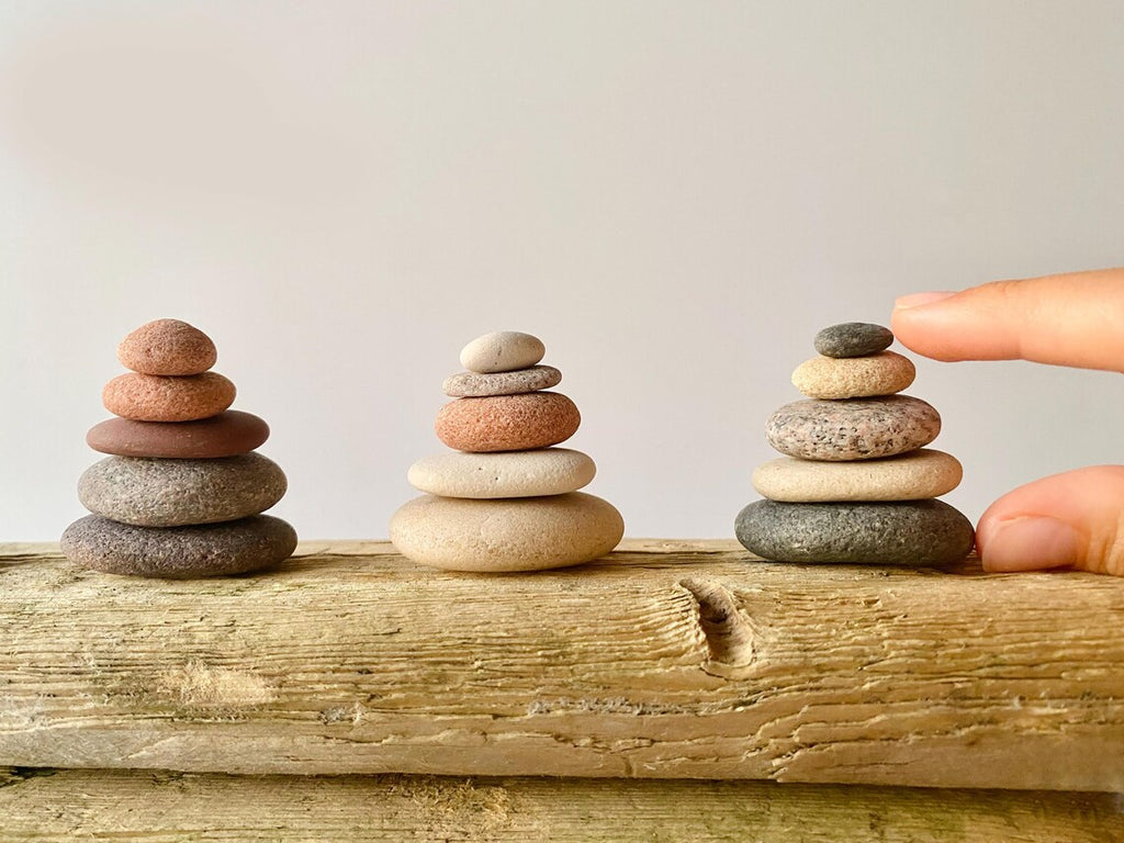 Baltic Wellness Stone Cairn – Set of 5 Stones