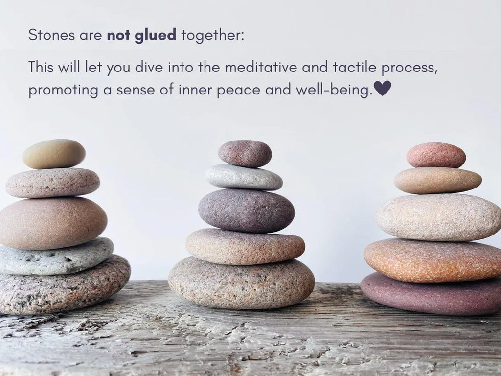Baltic Vanity Stone Cairn – Set of 5 Stones