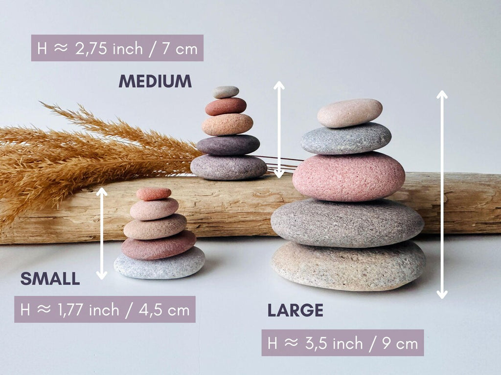 Baltic Worry Stones – Set of 5 Anxiety Relief Stones