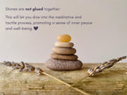Baltic Wellness Stone Cairn – Set of 5 Stones