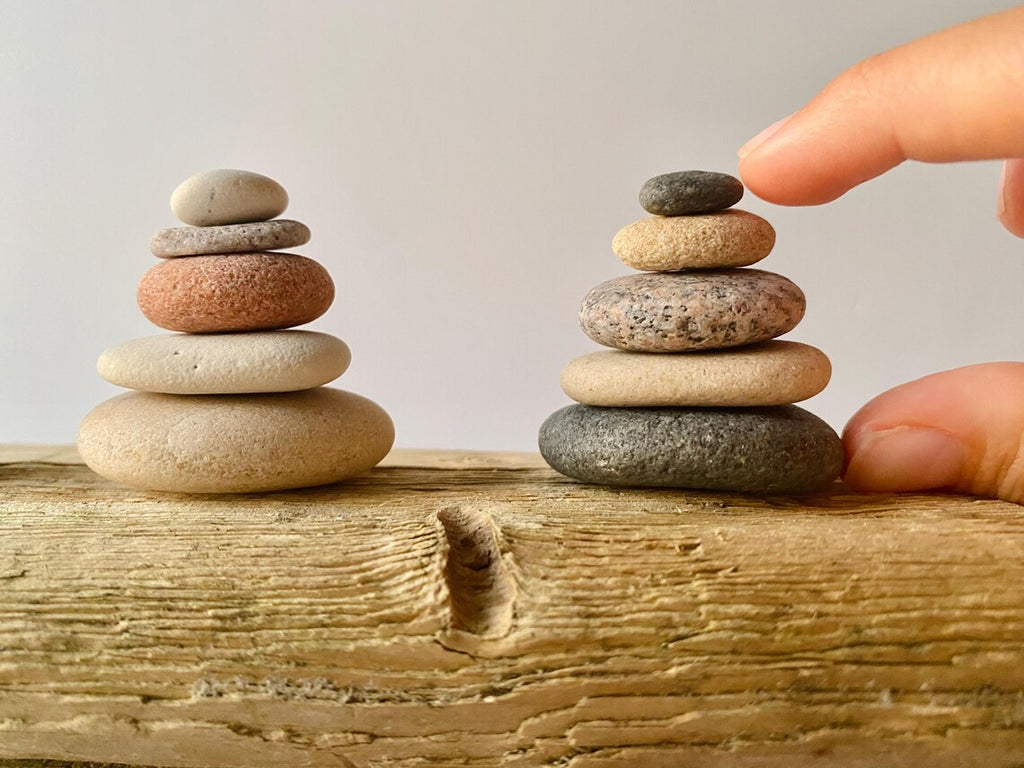 Baltic Wellness Stone Cairn – Set of 5 Stones