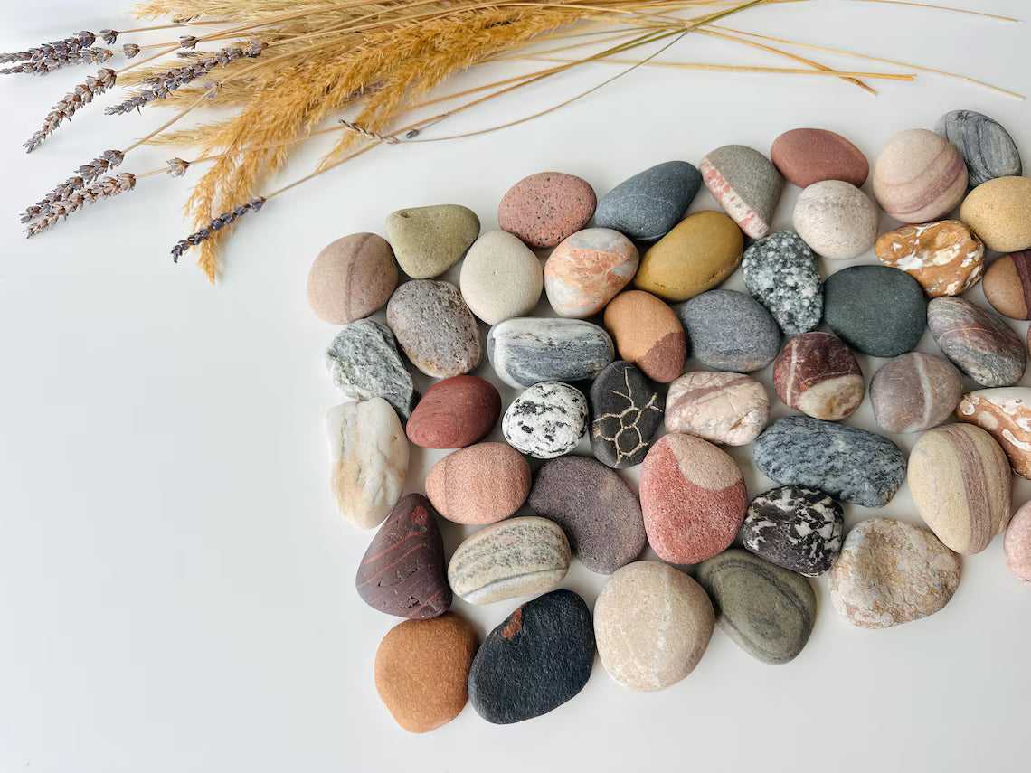 Baltic Suiseki Viewing Stones – Raw Set