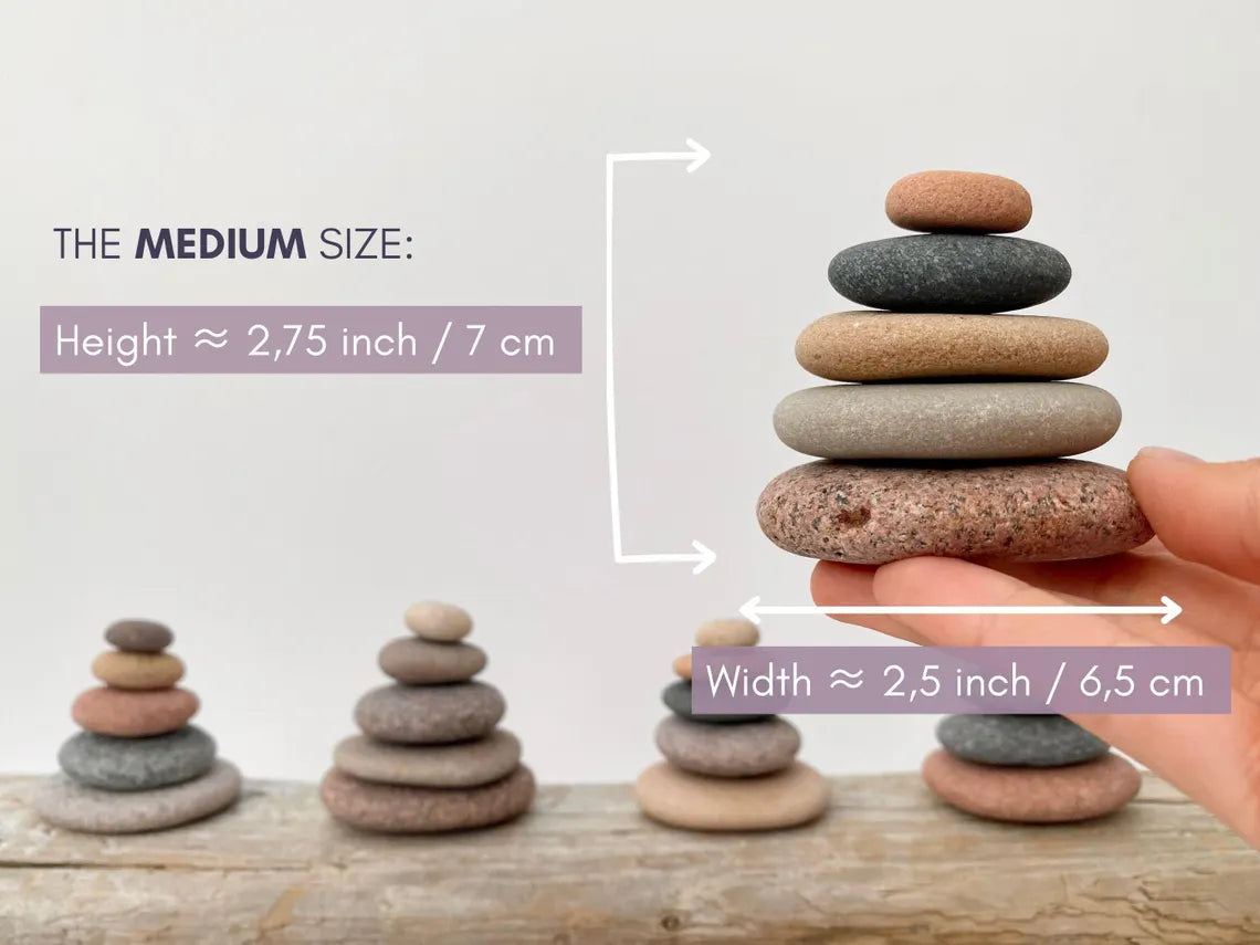Baltic Grounding Cairn Stones – Set of 5 Stones