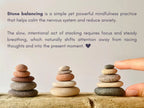 Baltic Mantel Stone Cairn – Set of 5 Stones