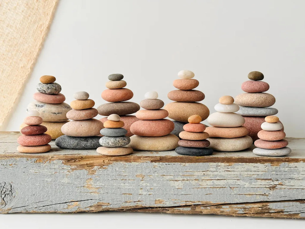 Baltic Studio Stones – Set of 5 Workspace Focus Stones