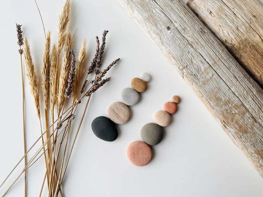 Baltic Vanity Stone Cairn – Set of 5 Stones
