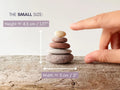 Baltic Vanity Stone Cairn – Set of 5 Stones