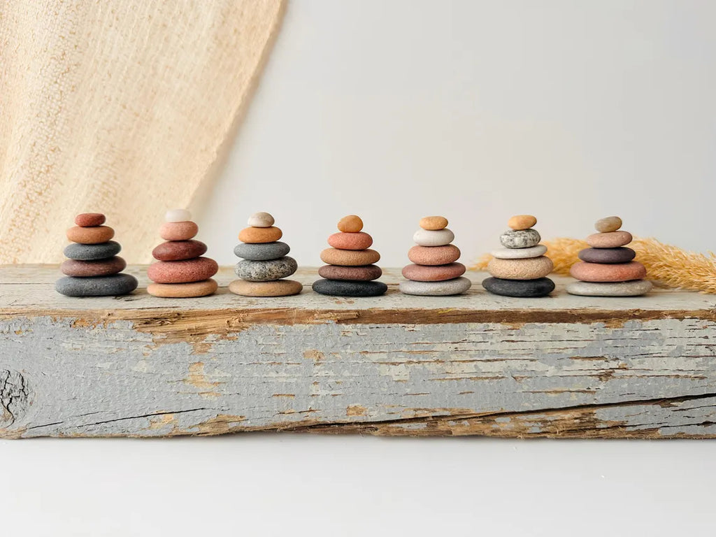 Baltic Studio Stones – Set of 5 Workspace Focus Stones