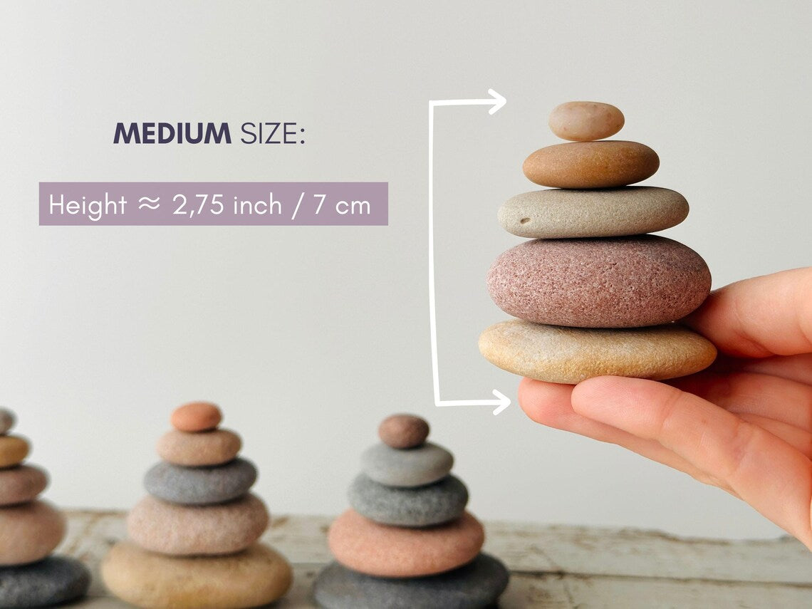 Baltic Meditation Stones – Set of 5 Emotional Support Stones