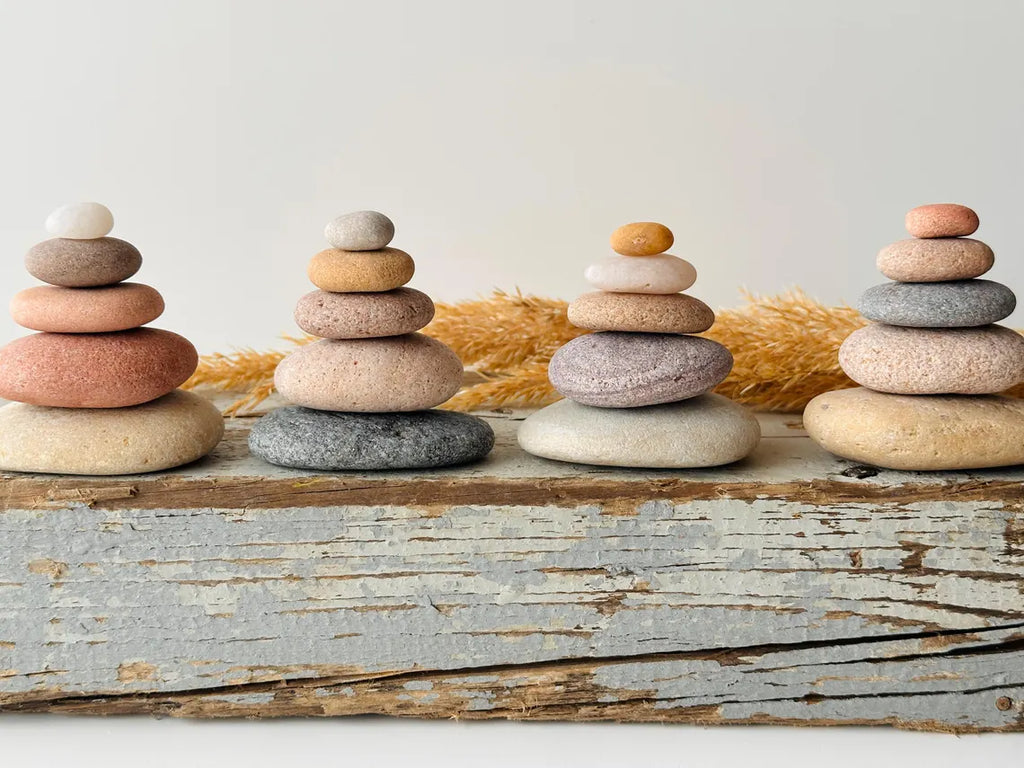 Baltic Hostess Stone Cairn – Set of 5 Stones