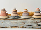 Baltic Hostess Stone Cairn – Set of 5 Stones