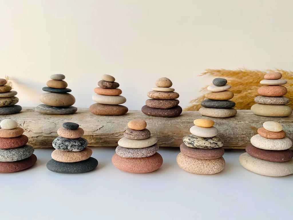 Baltic Mantel Cairn Stones – Set of 5 Stones