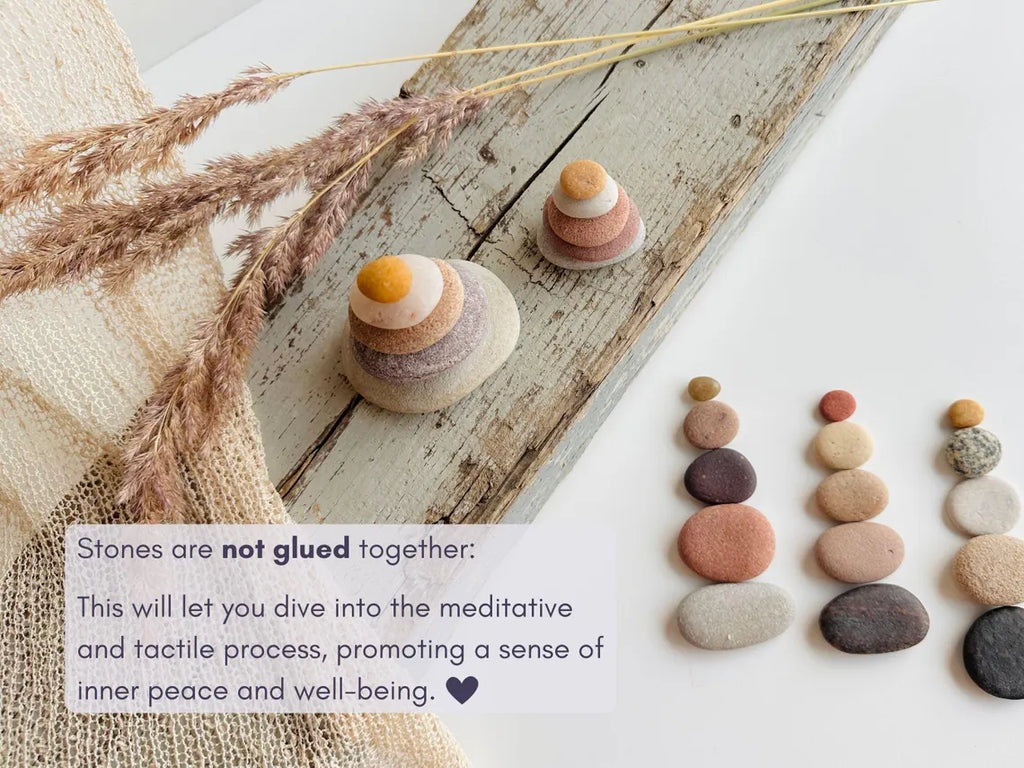 Baltic Hostess Stone Cairn – Set of 5 Stones