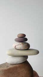 Baltic Dune Zen Stones – Set of 8